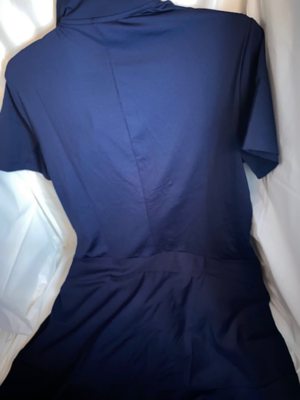 Adidas Golf Dress & Bike Shorts Set in Navy Blue--Size Large (NEW) - Picture 5 of 11